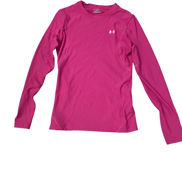 Under Armour Tops - Under Armour ColdGear Fuchsia Long Sleeve Top – Women’s Small